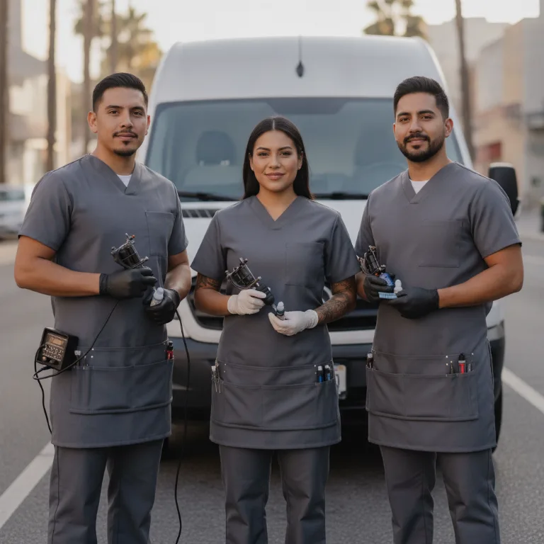 Tatuador equipo en San Pablo de las Salinas